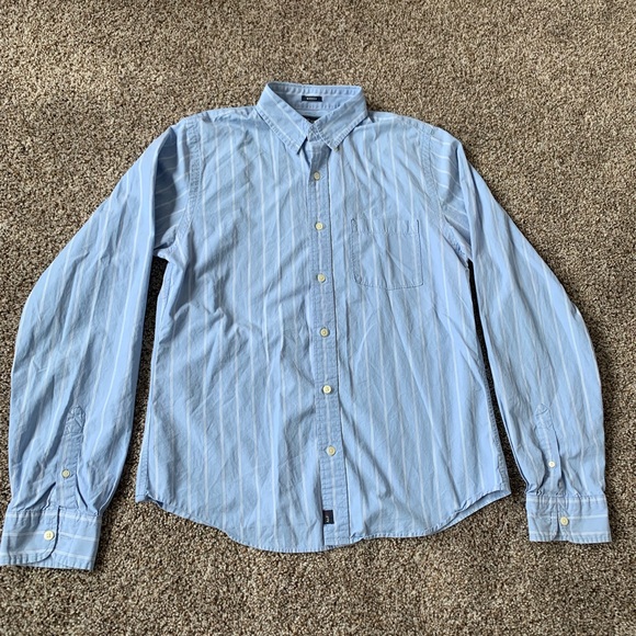 Abercrombie & Fitch Men’s Long Sleeve Small Stain - Picture 1 of 4
